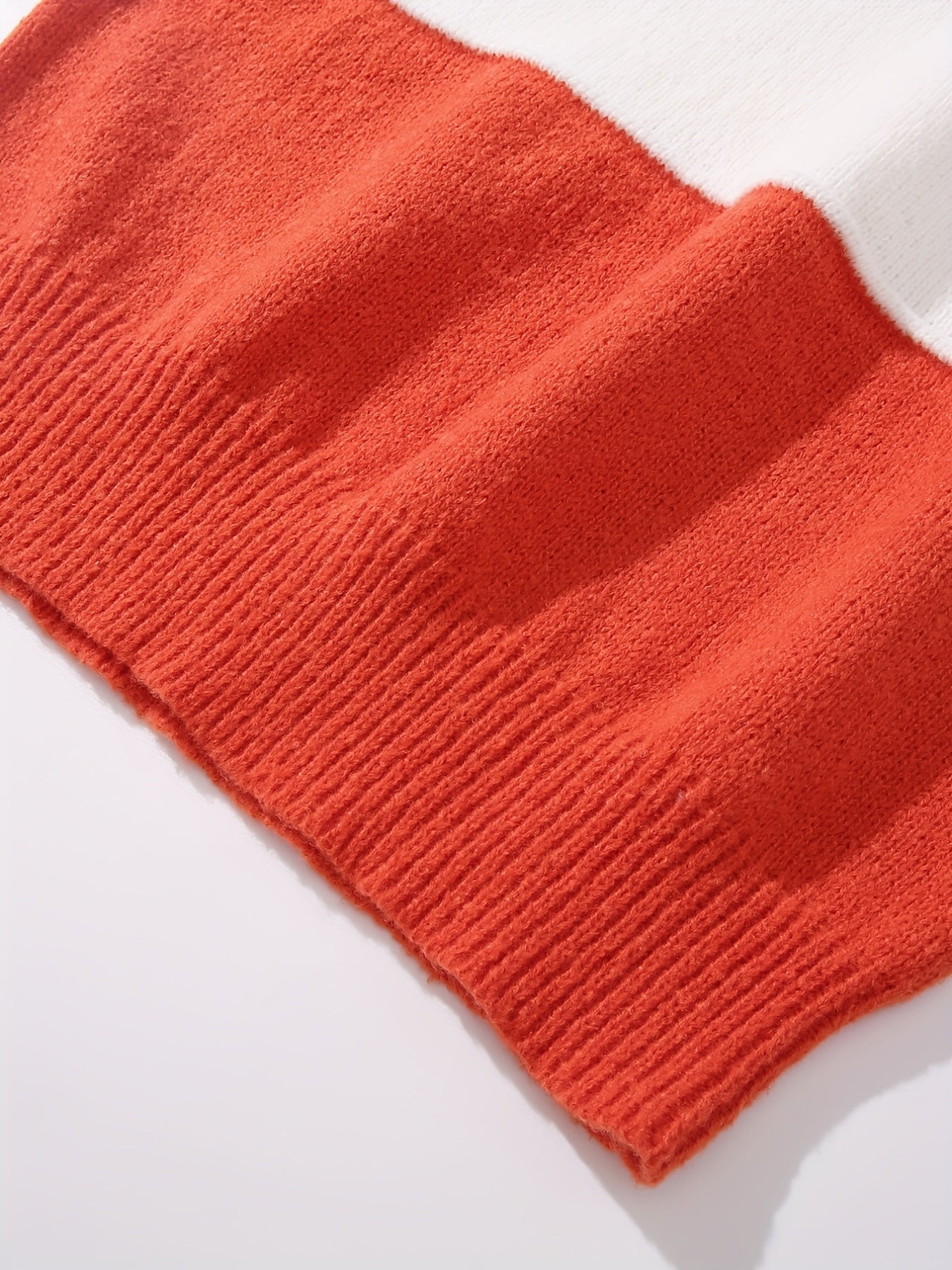 Men's Crew Neck Long Sleeve Sweater Casual Knitted Pullover