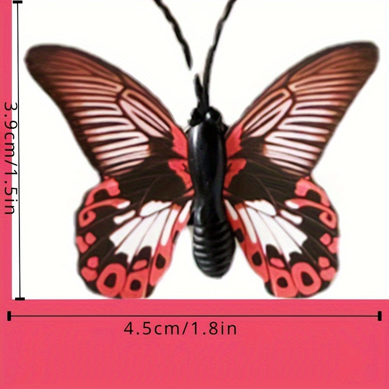 10pcs 3D Simulation Butterfly Thumbtack Corkboard Photo Wall Decoration