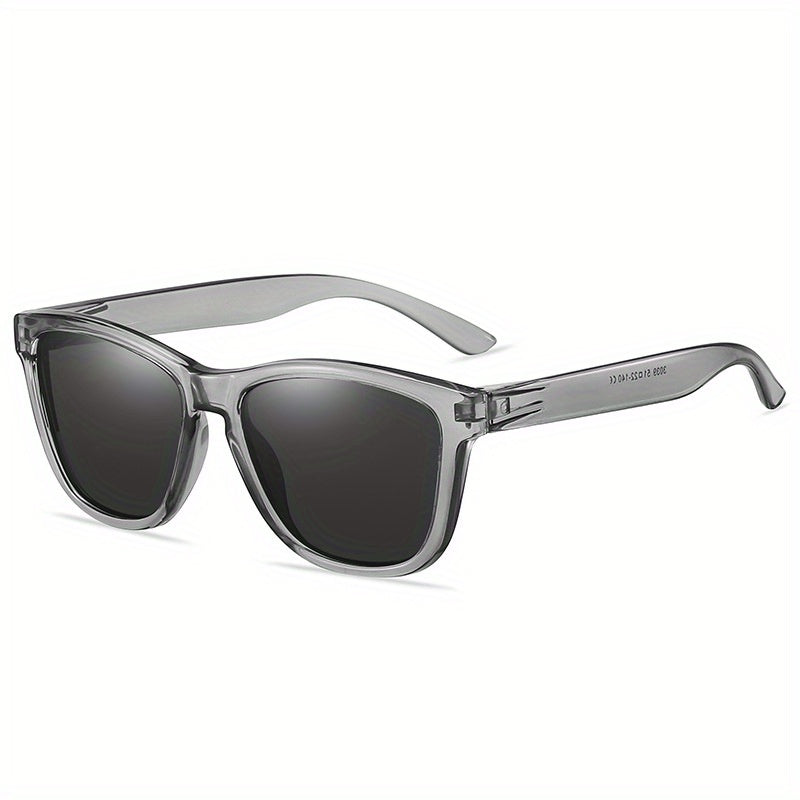 Polarized Square Sunglasses For Men UV400 Protection with Case and Cloth