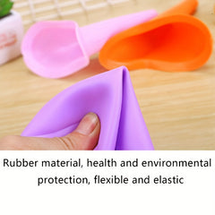 2pcs Ladies Standing Urinal Portable Silicone Urinal