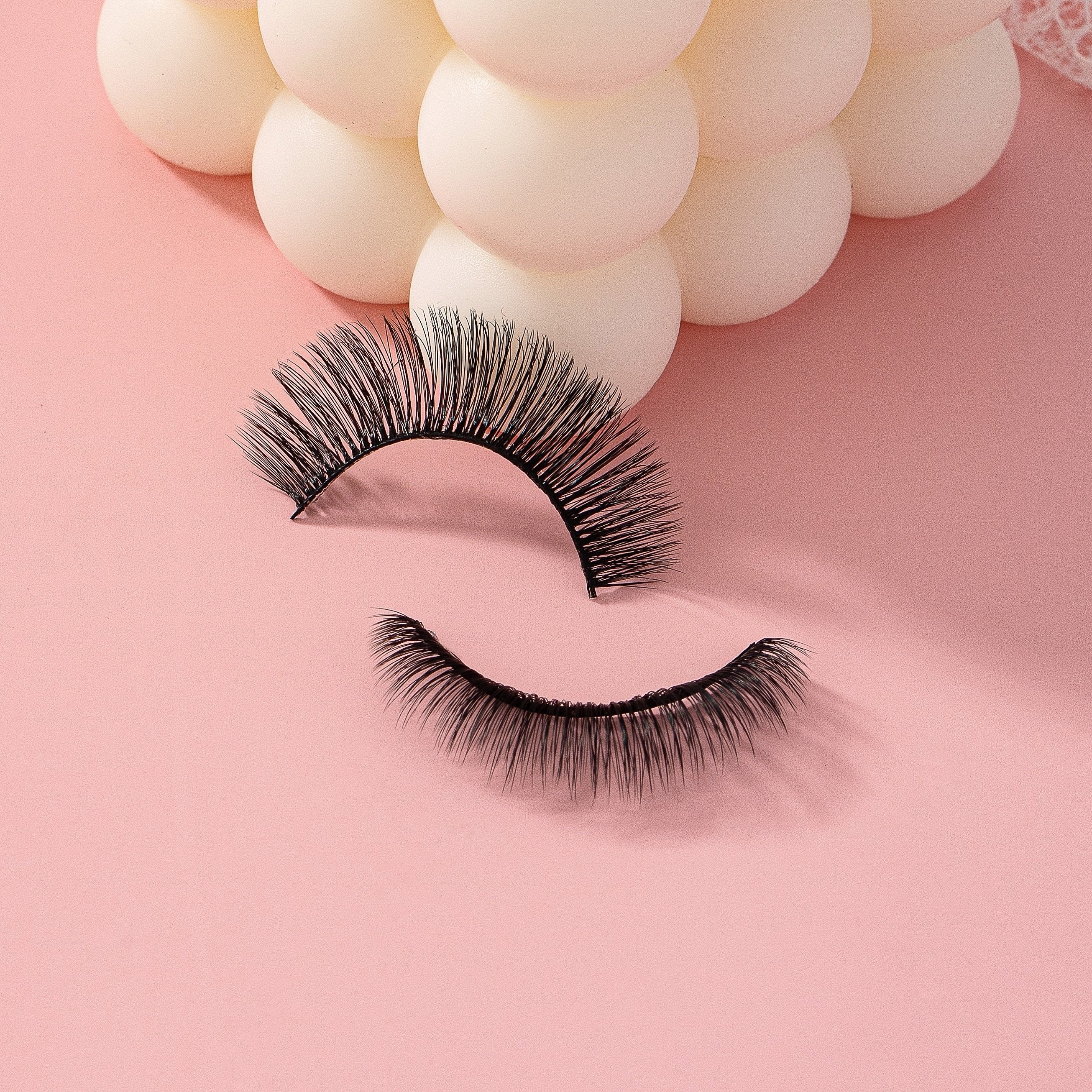 5 Pairs Natural Look 3D False Lashes for Dating Party Cosplay Makeup