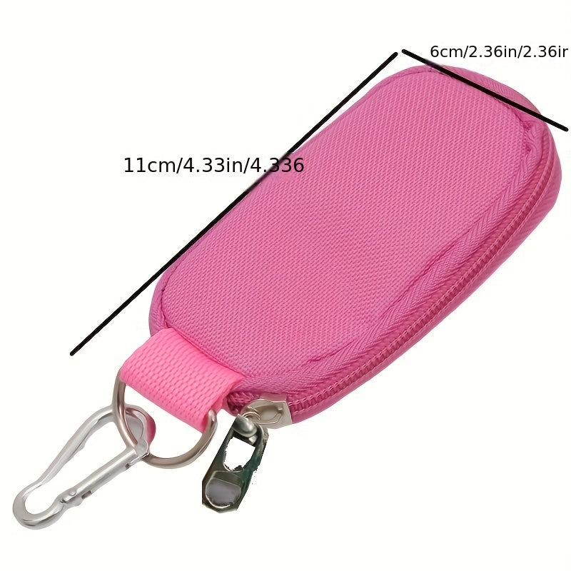 10-Bottle Essential Oil Carrying Case - Portable Keychain Pouch Kit