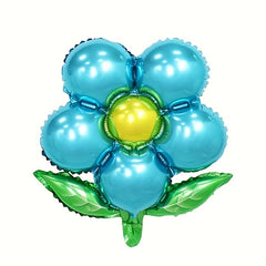 9pcs Butterfly & Flower Balloons, Party Wedding Birthday Decor