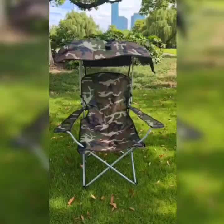 Folding Portable Chair With Shed for Outdoor Camping