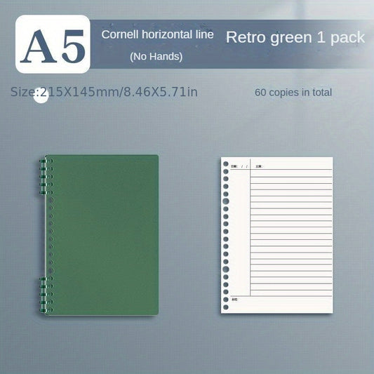 A5 Cornell Horizontal Notebook 160 Pages