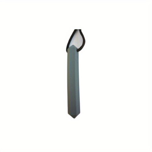 Hexagonal Silicone Toothbrush & Chewing Pendant Set