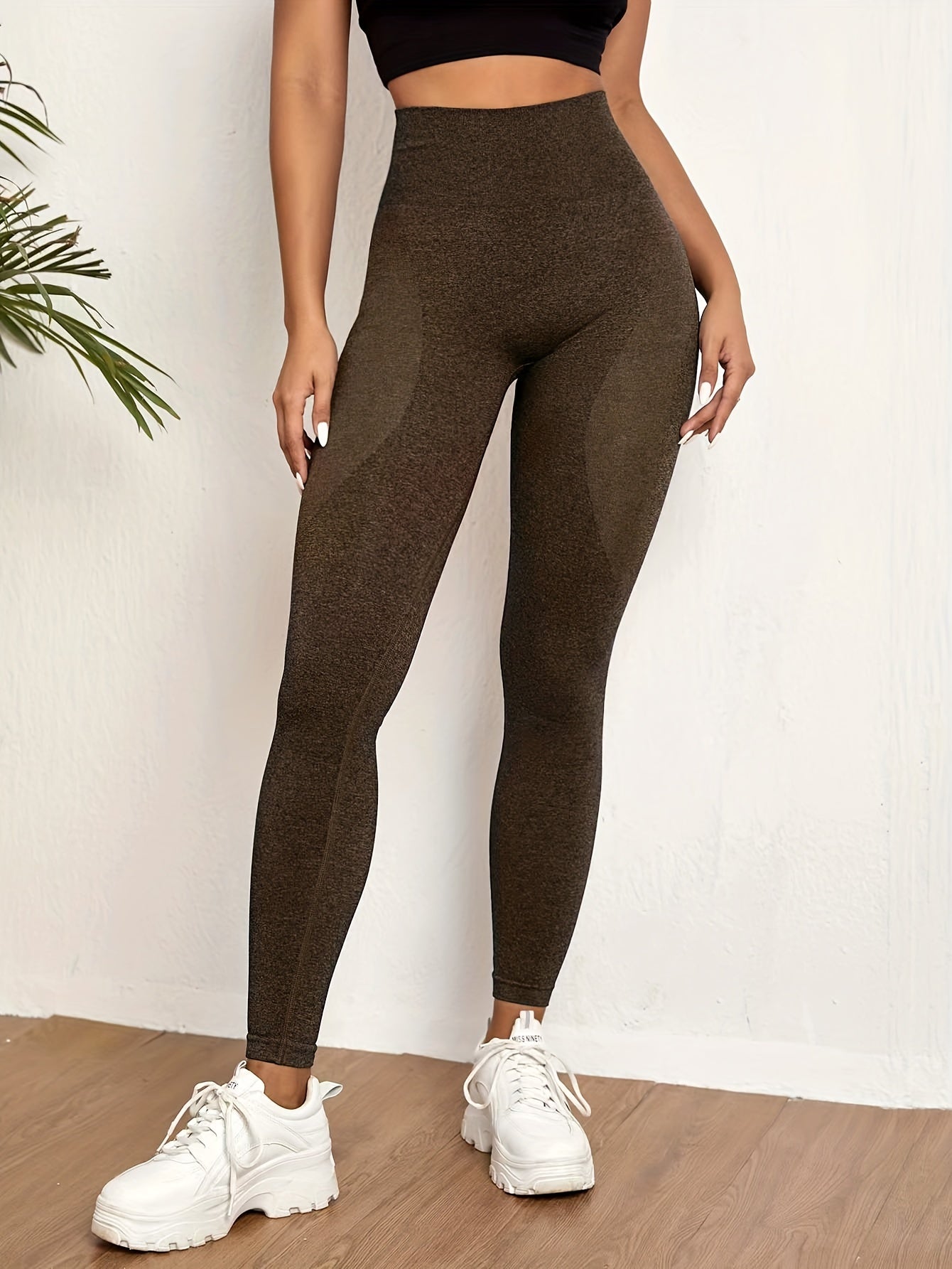 Yoga Leggings High Waist Seamless Workout Gym Pants Women's Activewear