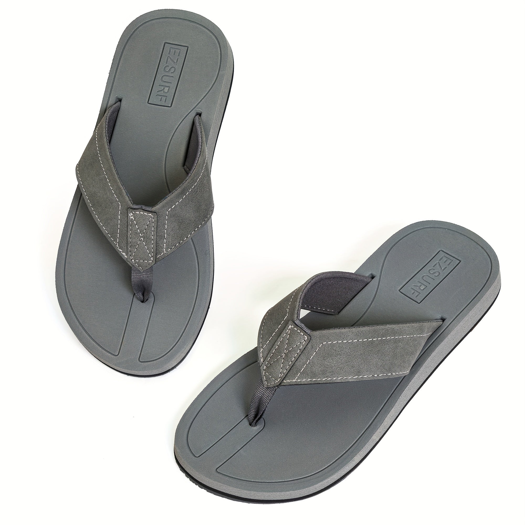 Men's Arch Support Flip Flops Lightweight Comfortable Non Slip Thong Sandals