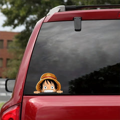 Reflective Monkey Peeking Car Decal Anime Motorcycle Laptop Sticker