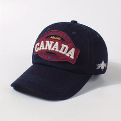 CANADA Maple Leaf Baseball Cap Embroidery Unisex Cotton Dad Hats