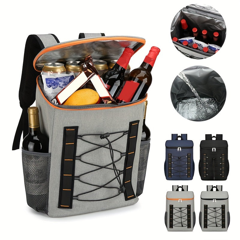 Insulation Backpack Oxford Cloth Waterproof Cooler Bag