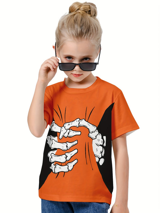 Comfy 3D Pattern Crew Neck Short Sleeve T shirt Summer Clothes Sports