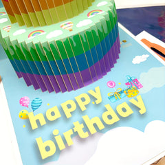 Musical Birthday Cards 3D Pop Up DIY Number Birthday Cards