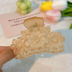 Flower Hair Claw Clip Acrylic Jaw Clamp Hair Decoration