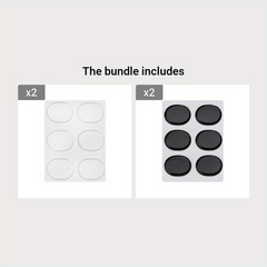 6pcs Drum Mute Pad Set for Percussion Instruments