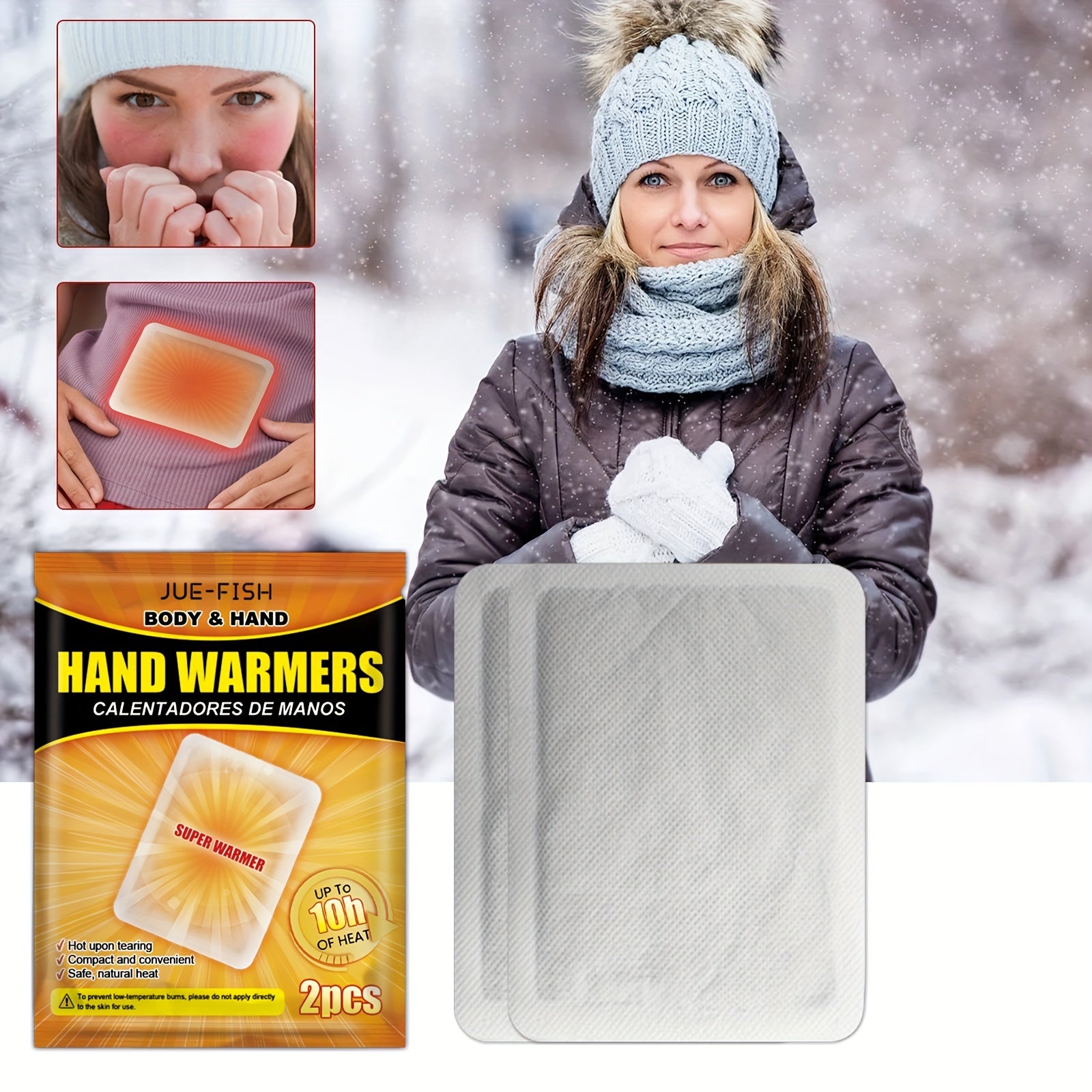 Disposable Warming Patch Hand & Foot Warmer Winter Coldproof Body Warmer