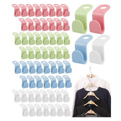 Heavy Duty Clothes Hanger Connector Hooks