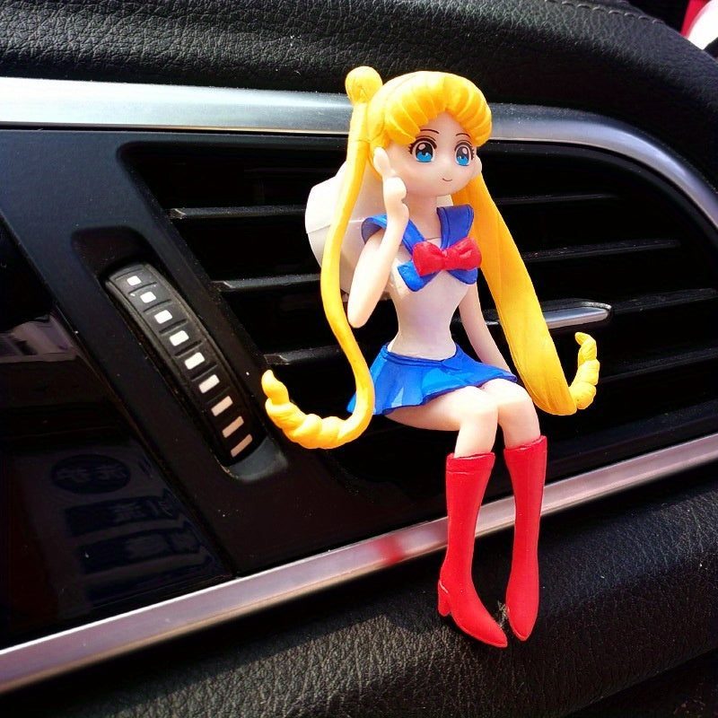 Girl Car Perfume Aromatherapy Ornament Light Fragrance Car Air Outlet