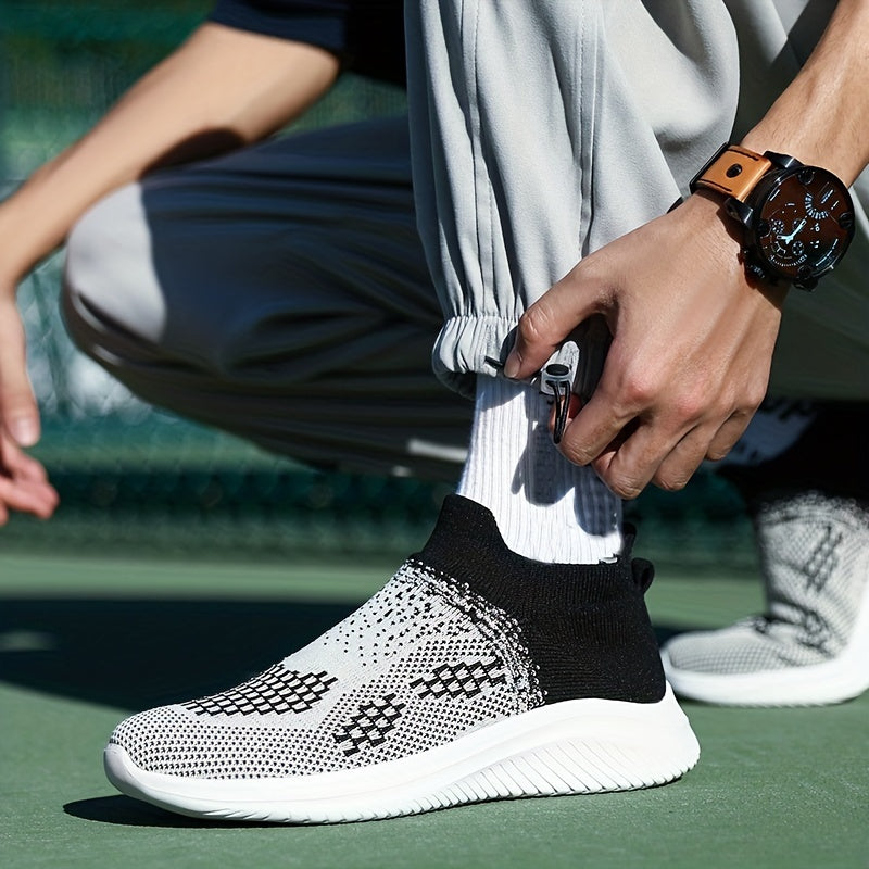 Men's Slip on Sneakers Lightweight Breathable