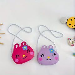Kids Cartoon Rabbit Crossbody Bag Coin Purse for Girls