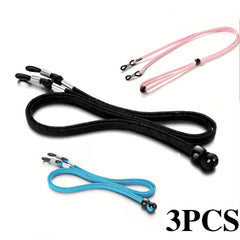 Adjustable Solid Glasses Chain Non Slip Eyewear Accessory