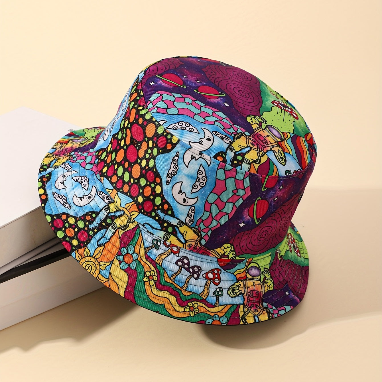 Men's Ethnic Style Pattern Fisherman Hat