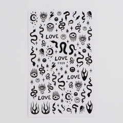 3D Self-Adhesive Nail Decoration Decals for DIY Nail Art