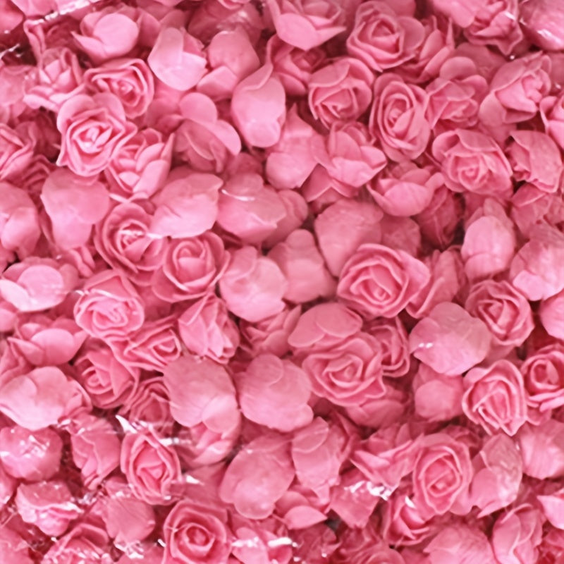 50pcs Artificial Foam Roses for Weddings Home Decor Scrapbooking DIY