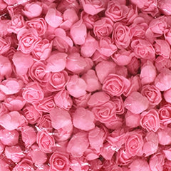50pcs Artificial Foam Roses for Weddings Home Decor Scrapbooking DIY
