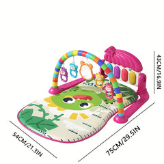 Interactive Kids Music & Light Play Mat with Kick Piano