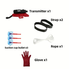 Wrist Launcher Shooting Toy Set Spider Spit Funny Party Supplies