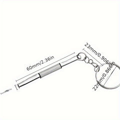 Mini Screwdriver Keychain Repair Tool for Eyeglass Goggles Lenses