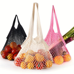 Large Capacity Beach Bag Net Hollow Out Hobo Lightweight Storage Bag