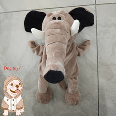Interactive Elephant Plush Toy - Soft Fabric - Playful Gift