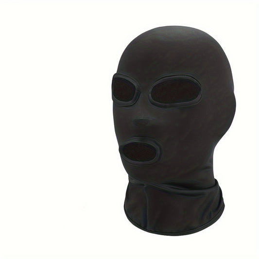 Breathable Spandex Face Mask with Eye & Mouth Holes Elastic Fit