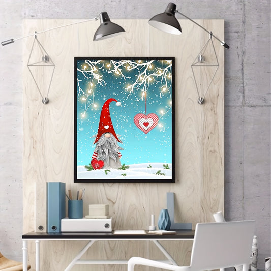 Gnome Man Canvas Painting Poster for Home Wall Decoration Art