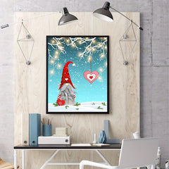 Gnome Man Canvas Painting Poster for Home Wall Decoration Art