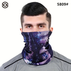 Sun Protection Breathable Face Mask for Outdoor Activities