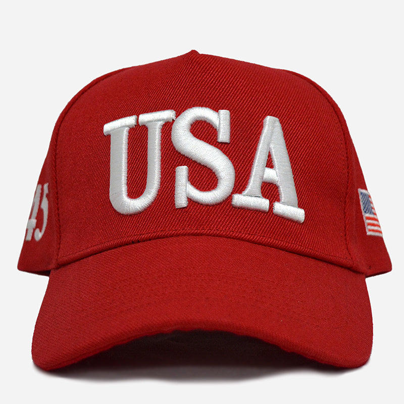 Alphabets National Flag Embroidered Baseball Cap Sun Hat