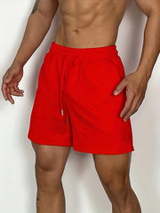 Men's Cotton Drawstring Shorts for Fitness