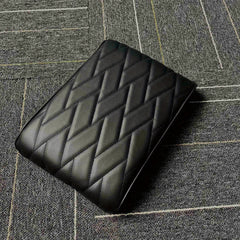 Car Armrest Box Mats Memory Foam Leather Console Covers