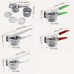 Stainless Steel Chip Maker for Fruit Juicing & Garlic Smashing