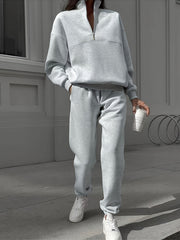  Half Zip Pullover & Joggers Set