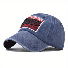Large Letter Busta Embroidered Sunscreen Baseball Cap