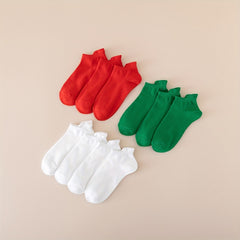 10 Pairs Soft Lightweight Low Cut Ankle Socks for Women