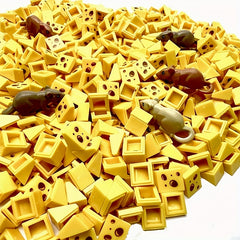 Mouse Cheese Building Blocks Halloween Gift