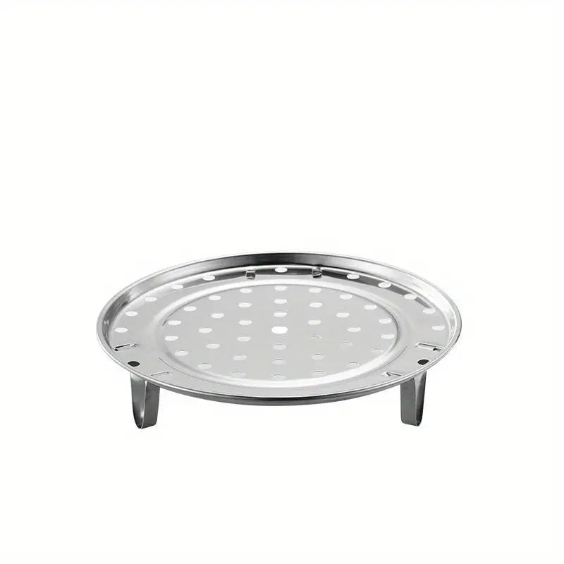 1pc Stainless Steel Steam Tray Thickened Non-Magnetic Steamed Bun Tripod