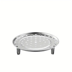 1pc Stainless Steel Steam Tray Thickened Non-Magnetic Steamed Bun Tripod