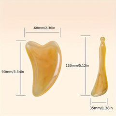 Faux Horn Gua Sha Board Full Body Massage Tool