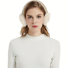 Women's Soft Warm Earmuffs for Winter Outdoor Activities